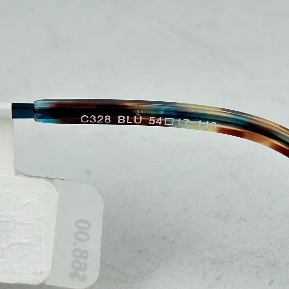 Christie Brinkley LT51361322 Womens Eyeglasses Frame Blue Cat‎ Eye 54-17-140mm
